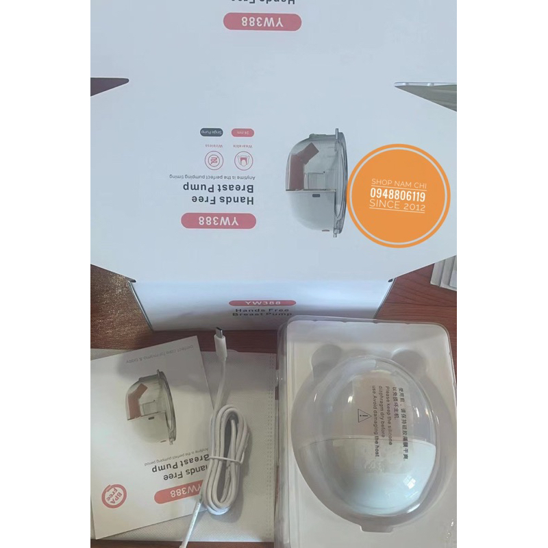 Máy hút sữa không dây Gen 2 mini YW388