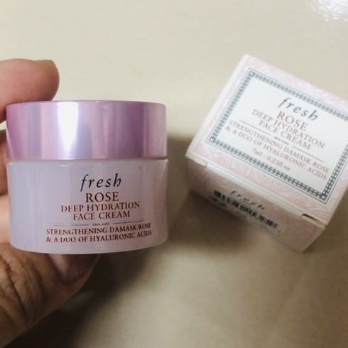 [AUTH 1000%] [Minisize 7ml Fullbox] Kem dưỡng ẩm Fresh Rose Deep Hydration Face mini 7ml Fullbox