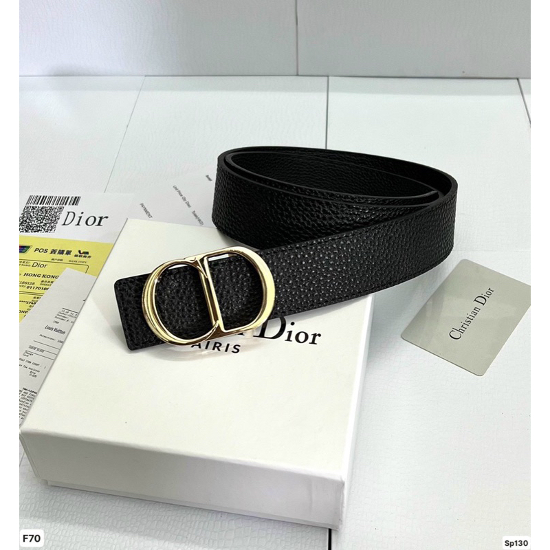 Thắt Lưng Nam CD, Hàng Da Xịn, Tặng Hộp Thẻ Đầy Đủ