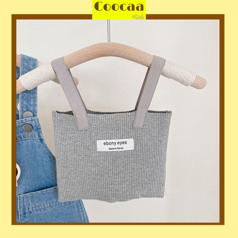 Áo crop top 2 dây Hàn Quốc mềm mát dành cho bé gái size 80-140