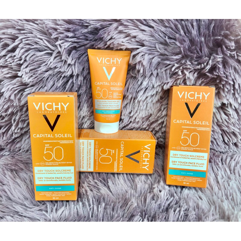 Kem chống nắng VICHY CAPITAL SOLEIL DRY TOUCH FACE FLUID