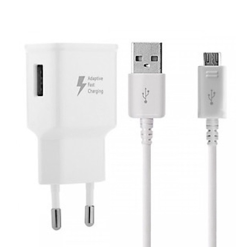 Combo Bộ Cục Củ Sạc Nhanh Samsung 15W và Dây Cáp Sạc Micro USB Dùng Cho Điện Thoại/Sạc Dự Phòng/Các Thiết Bị Gia Dụng | BigBuy360 - bigbuy360.vn