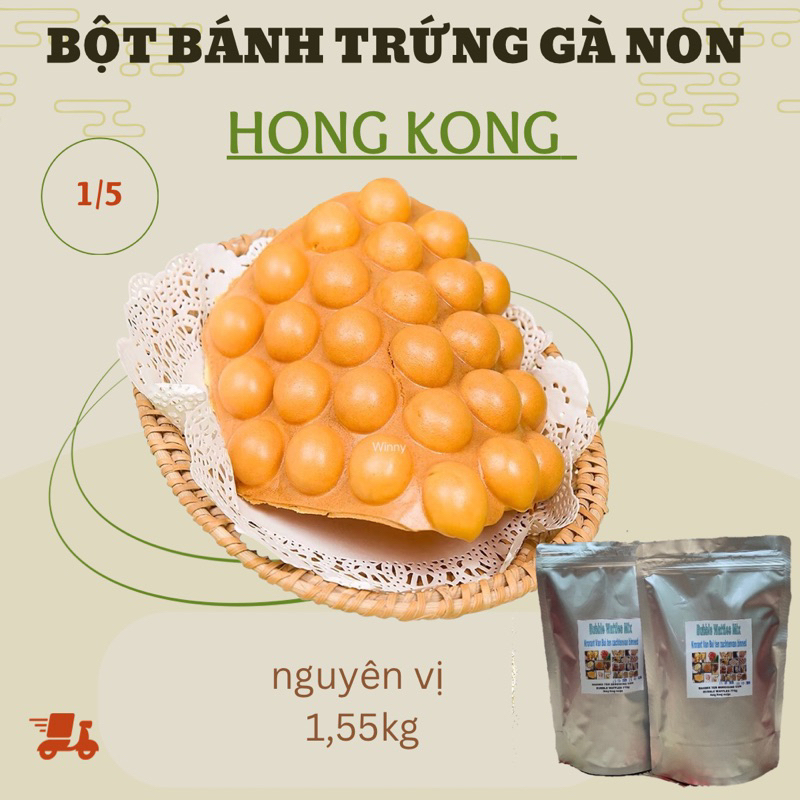Bột bánh trứng gà non ( nguyên vị )