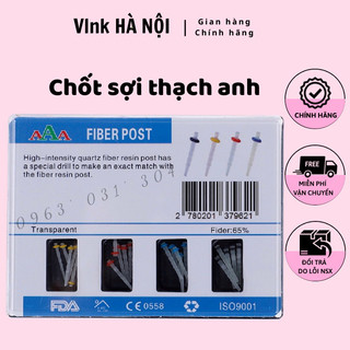 Chốt sợi thạch anh hộp 20 cái