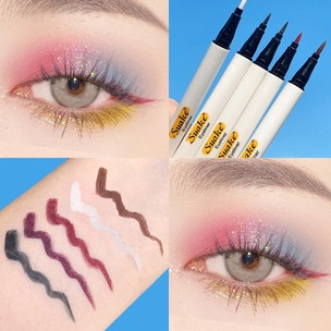 ✨✨Kẻ mắt nước Suake vỏ trắng, bút kẻ mắt không lem không trôi