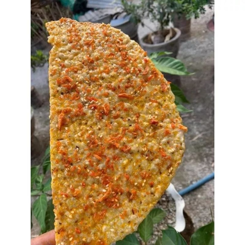 BÁNH TRÁNG NƯỚC DỪA SẤY TÉP THƠM NGON -  ĐẶC SẢN BÌNH ĐỊNH