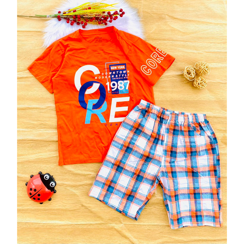 🚗 Bộ cotton hàng shop bé trai từ 40-65kg