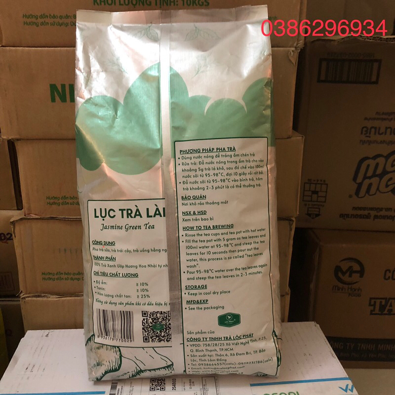 Lục Trà Lài Lộc Phát 1kg | Nguyên liệu pha chế trà sữa giá rẻ tại Hà Nội