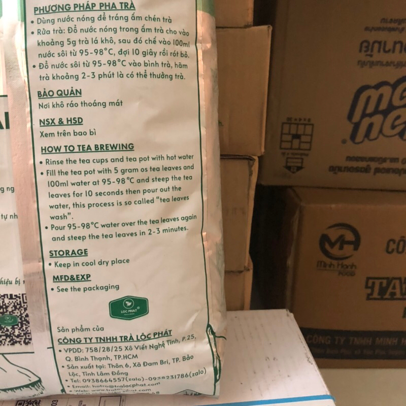 Lục Trà Lài Lộc Phát 1kg | Nguyên liệu pha chế trà sữa giá rẻ tại Hà Nội