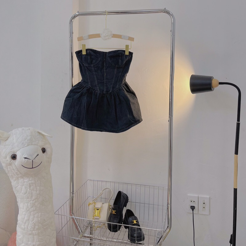 KHOSIBOHOME-Áo ống Jean xoè | BigBuy360 - bigbuy360.vn