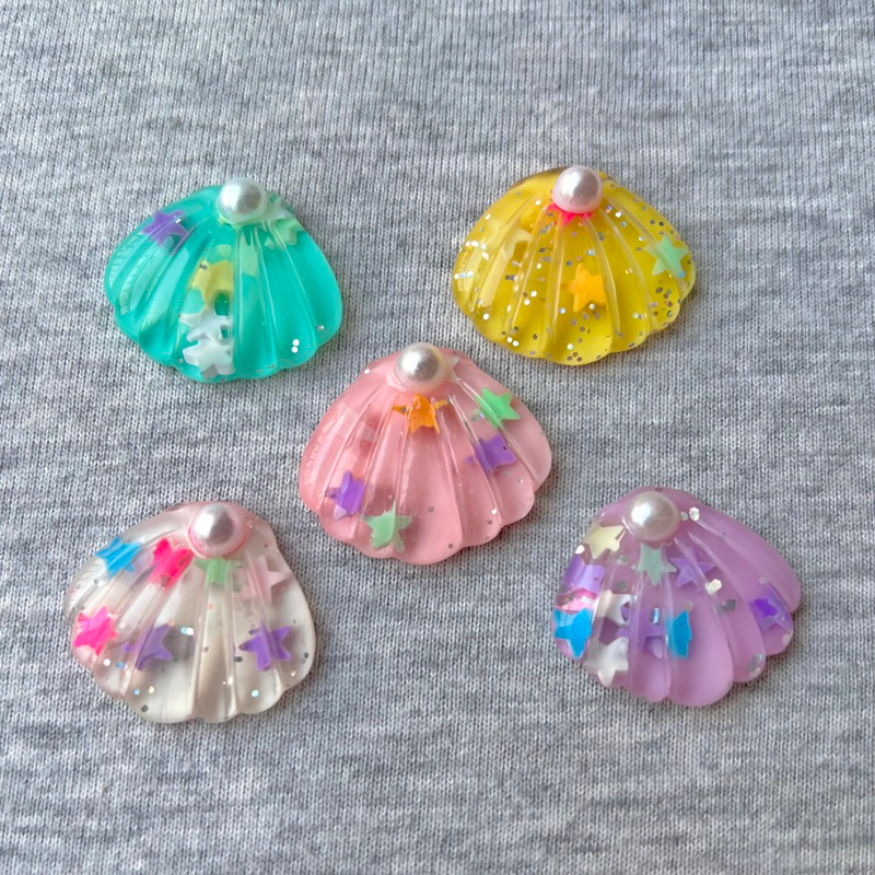 STICKER / JIBITZ / CHARM VỎ SÒ TRANG TRÍ DÉP SỤC, DÉP CROCS