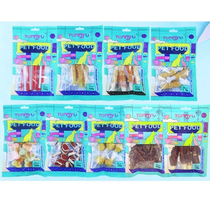 🔥 Các loại thịt thưởng cho cún 🔥
