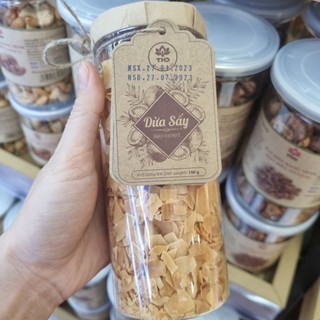 Mứt dừa sấy giòn tâm hữu dũng 150g