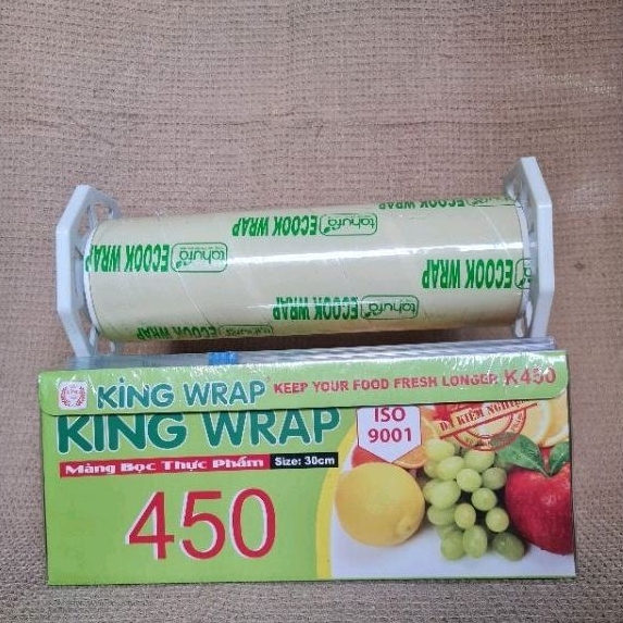Màng bọc thực phẩm Ecook R450 ( K450 ) lớn 30cm x 300m