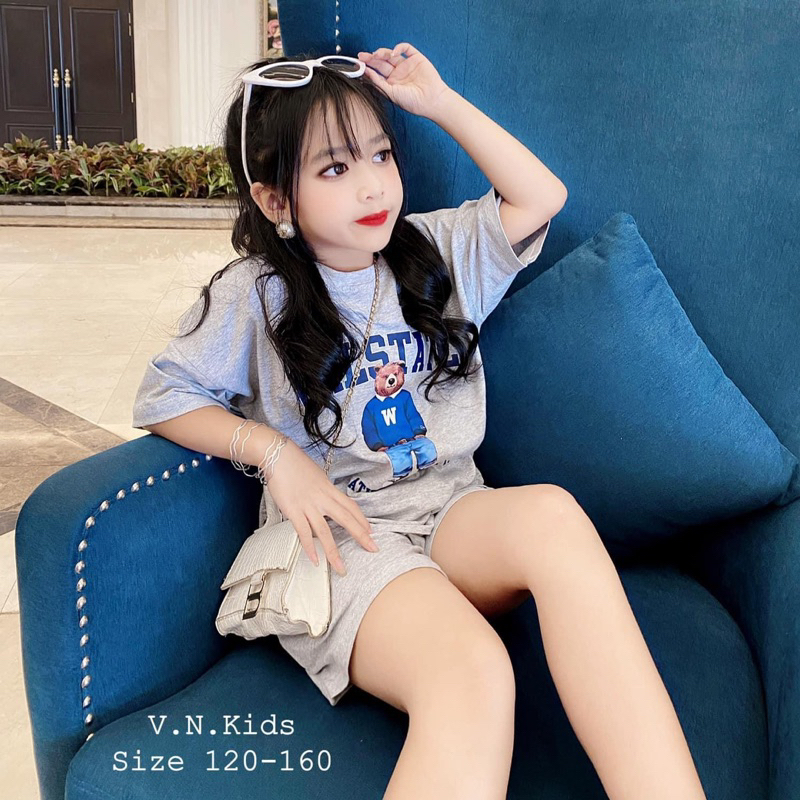 Sét bộ gấu chất mềm mịn đẹp