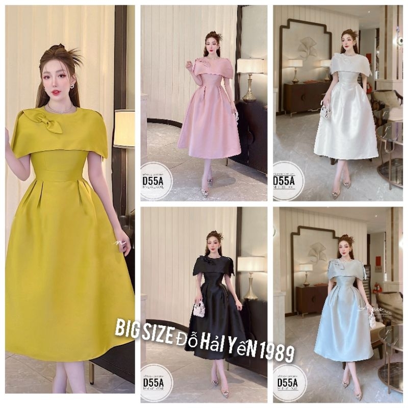 Đầm Xoè Dự Tiệc Big Size (55kg đến 100kg)