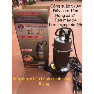 Bơm chìm bơm tõm thiên long thuần yến 370w bh 6tháng