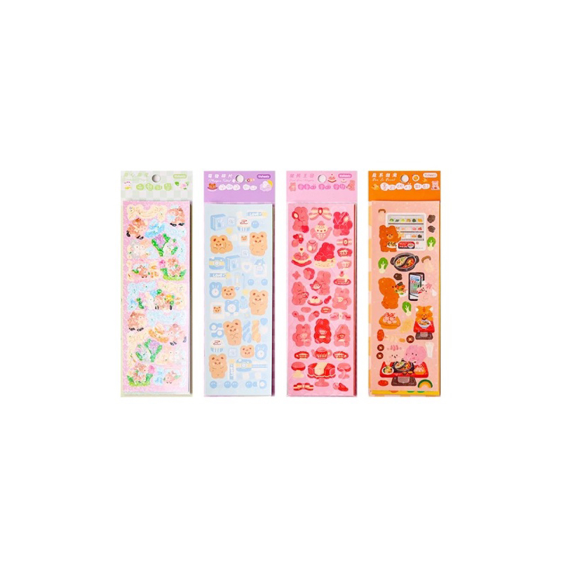 Set 10 tấm sticker trang trí decor Toploader