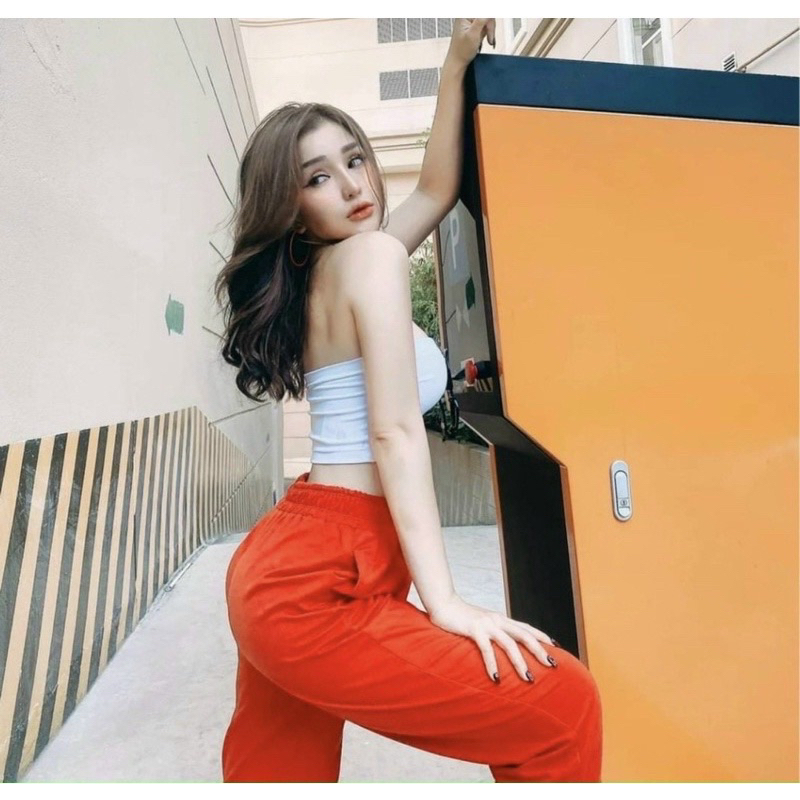 Áo ống quây ngực croptop thun trơn 7 màu hottrend nữ (đen,trắng,hồng,cam,xanh neon,xanh lá cây) | BigBuy360 - bigbuy360.vn