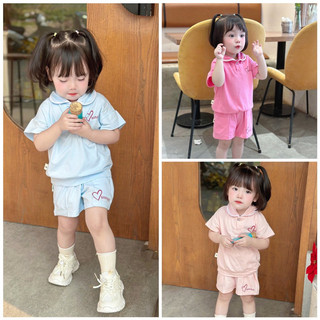 Đồ bộ bé gái chất thun cotton mềm mịn đẹp