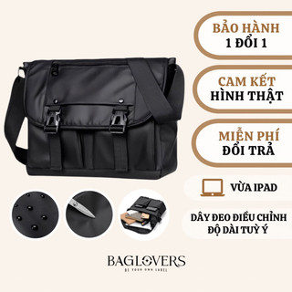 Túi đeo chéo nam chống nước / vải dù pvc / vừa ipad / mang hằng ngày - max crossbody bag