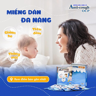 01 Miếng Dán Ho ANTI COUGH PATCHES (hộp 10 miếng)
