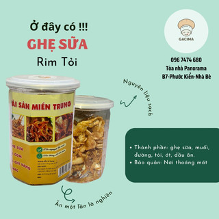 Ghẹ sữa rim tỏi vừa vị freeship lon 200gr