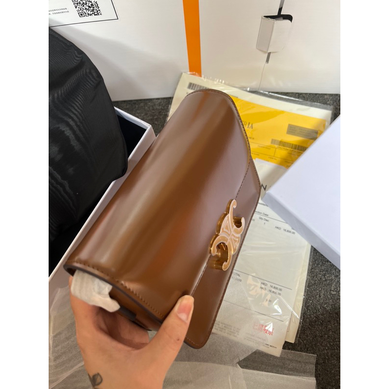✅Túi Ce.line Nguyên bản - Size 18.5cm - Da bò trơn