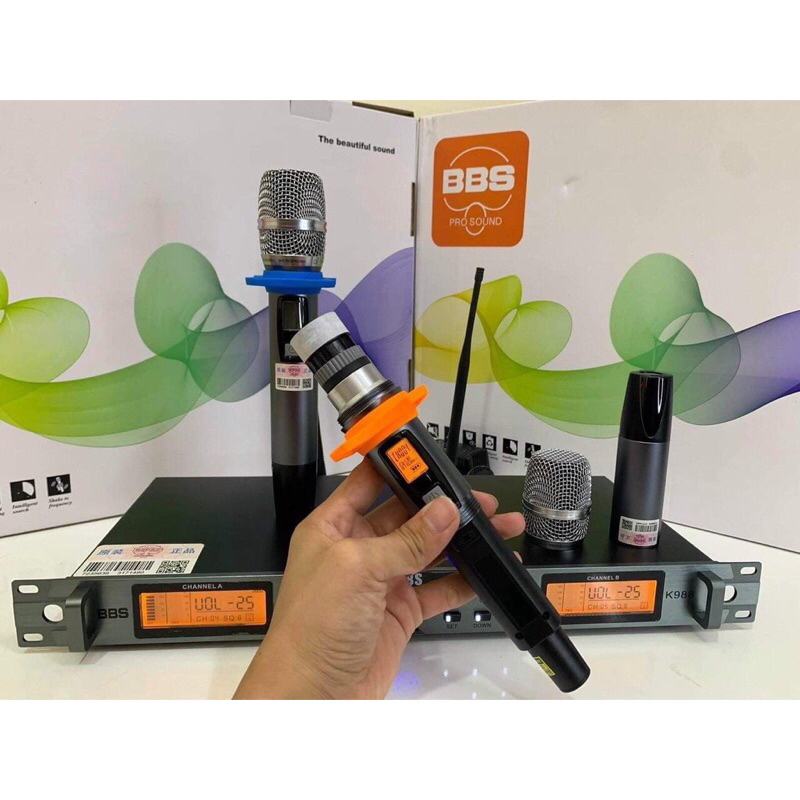 Micro karaoke không dây BBS M668 Ultta, BBS K988