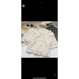 Áo thun xốp cổ bèo - 97500