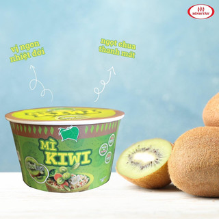 [ 1 Thùng ] Mì Chay KiWi Tô - Bình Tây ( 6tô x 80g )