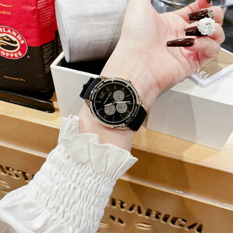 Đồng Hồ Nữ Dây Caosu Mềm Mặt 30mm_Hongtaywatch