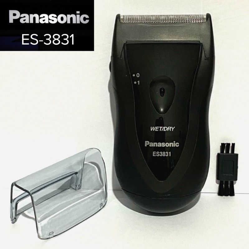 Máy cạo râu cạo khô Panasonic ES 3831 màu đen sang trọng(không kèm pin)