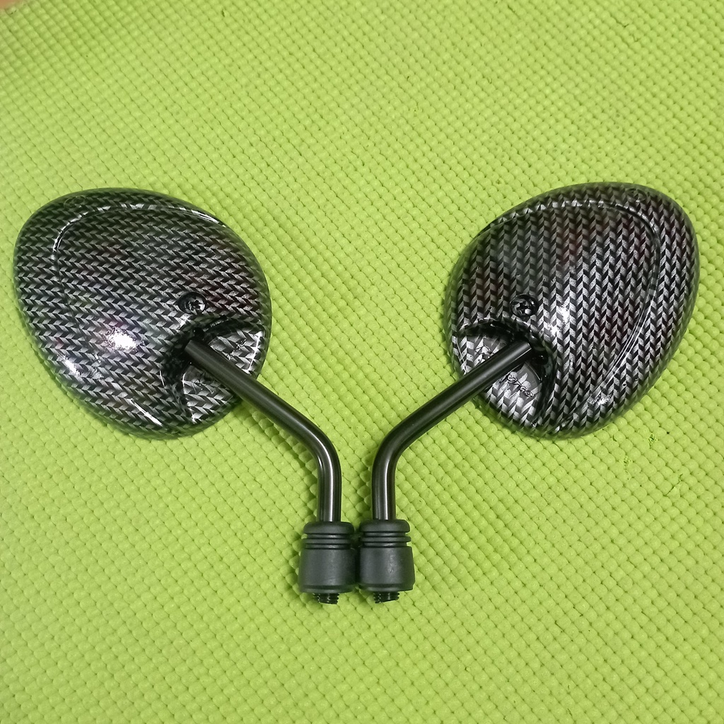 CẶP KÍNH TAI MÈO K-SOURE SƠN CACBON GẮN CÁC LOẠI XE