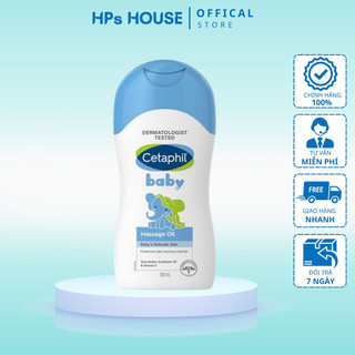 <Date: 11/2024>Dầu massage cho bé Cetaphil Baby Oil - 200ml