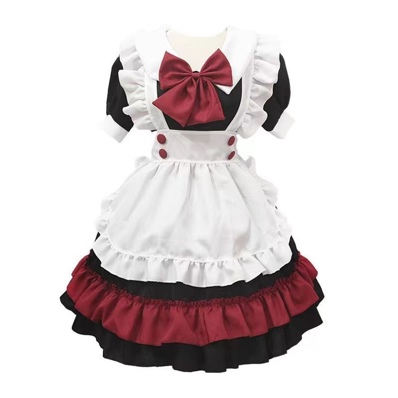 [SẴN]SET MAID ĐỎ CUTE KÈM PHỤ KIỆN | BigBuy360 - bigbuy360.vn