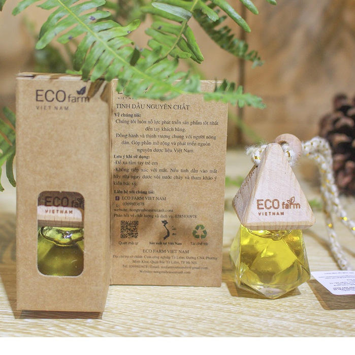Tinh Dầu Cao Cấp Thương hiệu Eco Việt Nam cam kết về chất lượng sản phẩm được sản xuất trong nước