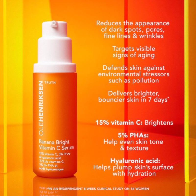 Set 4 món dưỡng sáng da Find Your Glow Olehenriksen Brightening Skincare
