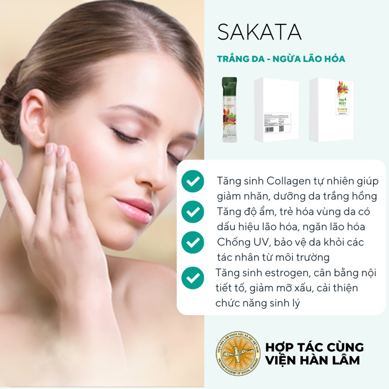 Nước uống giảm cân, giảm mỡ, trẻ hóa đa tầng, ngừa lão hóa và trắng da chiết xuất Cần Tây SAKATA