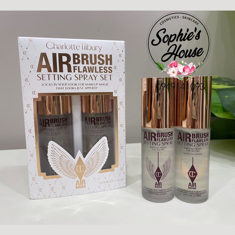 34ml - Xịt khoá nền Charlotte Tilbury Airbrush Flawless Setting Spray