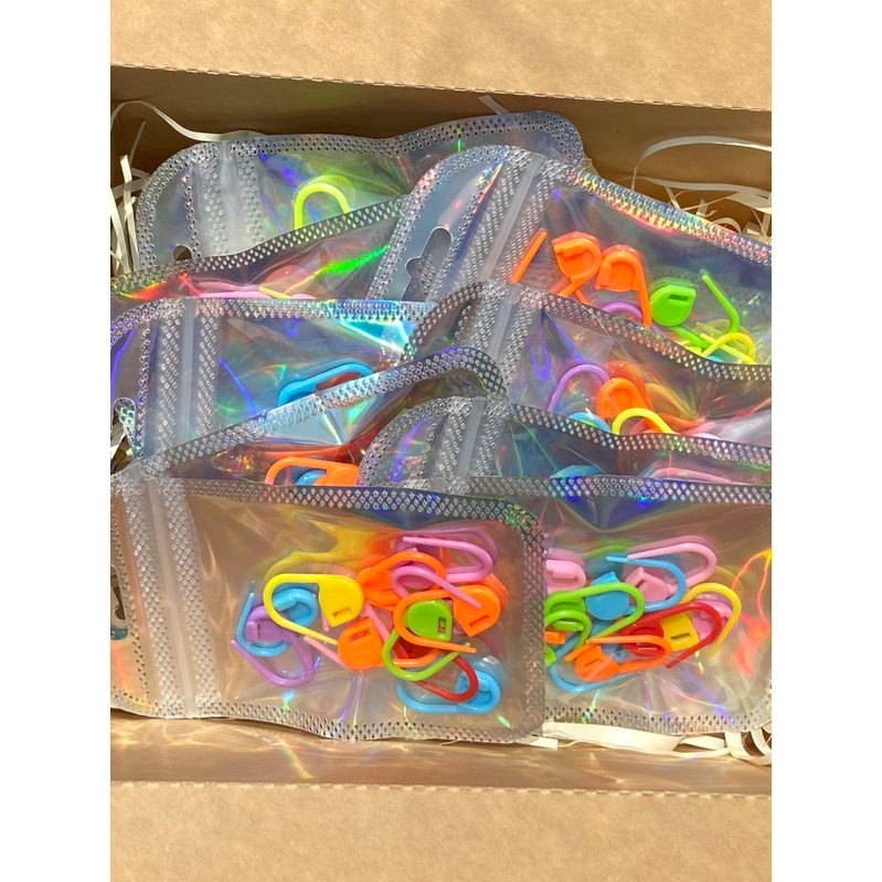 Ghim đánh dấu đan móc len 15pcs/50pcs