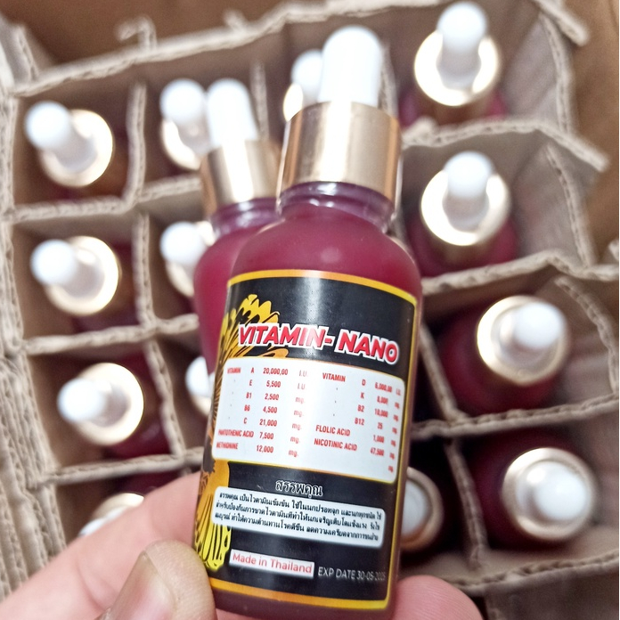 VITAMIN NANO NHẬP THÁI HÀNG CHÍNH HÃNG LÊN LỬA CHIM CẢNH BỀN LỰC THI ĐẤU