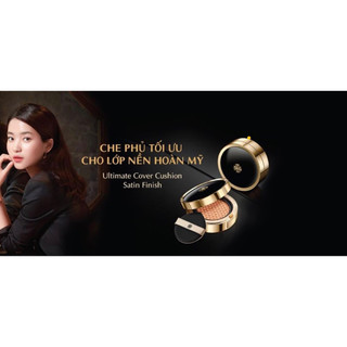 Phấn nước cushion OHUI che khuyết điểm cực tốt dưỡng trắng chống lão hóa OHUI ultimate cover, CÁC LOẠI.