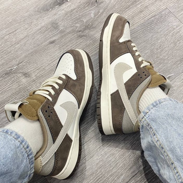 Giày Thể Thao Sb Dunk low Otomo katsuhiro nâu da lộn vintage unisex hot 2023 Full Box