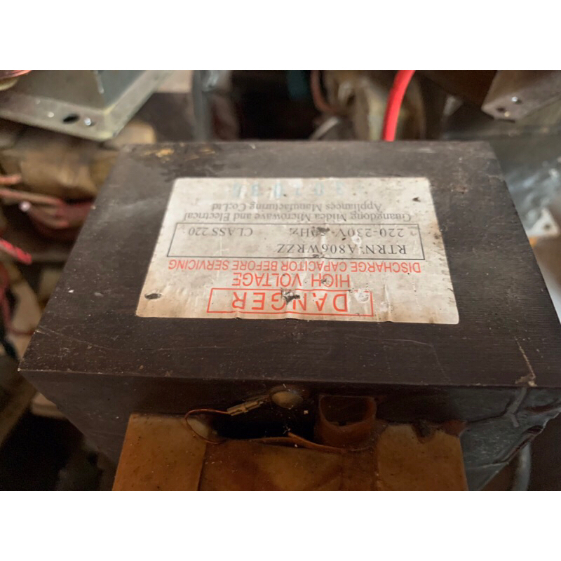 Biến áp lò vi sóng tháo máy