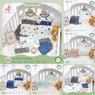 Bộ cộc tay chất liệu Bamboo Ualarogo 6m-36m