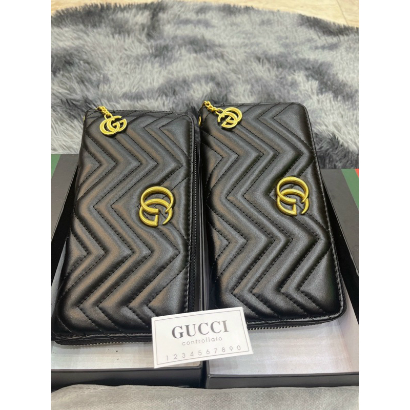 Ví cầm tay chần trám fullbox (hàng đẹp)