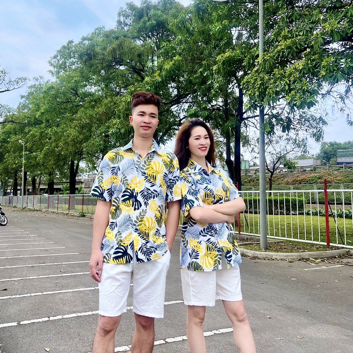 Sơ Mi Đi Biển, Sơ Mi Hawaii đi biển cho nhóm, gia đình, cặp đôi