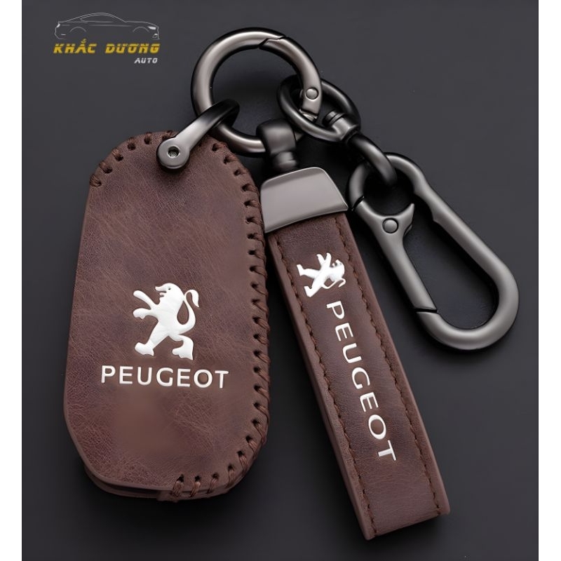 Bao da chìa khoá PEUGEOT 2008 3008 5008 cao cấp sang trọng