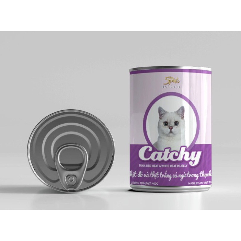 Thức ăn pate 5 Plus Premium catchuy cho mèo